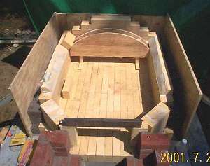 Back yard bake oven workshop with Norbert Senf