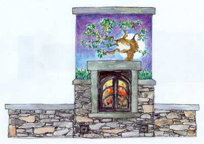 Masonry heater design by John Fisher