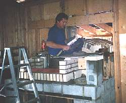 Oven at Little Stream Bakery