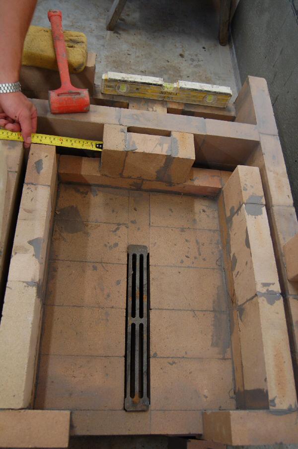 Experimental masonry hydronic heating workshop