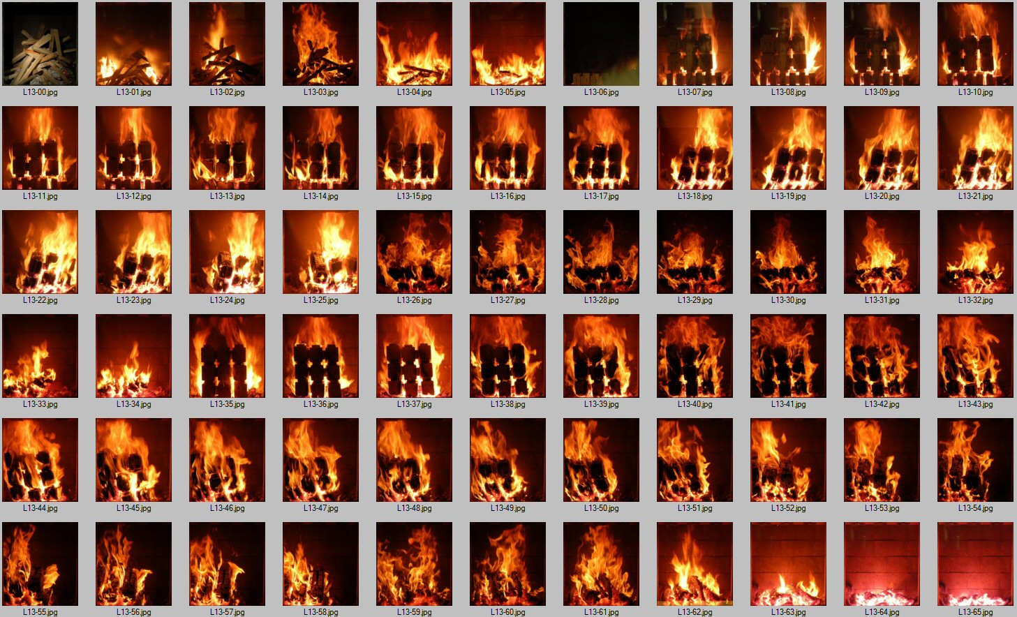 Burn sequence