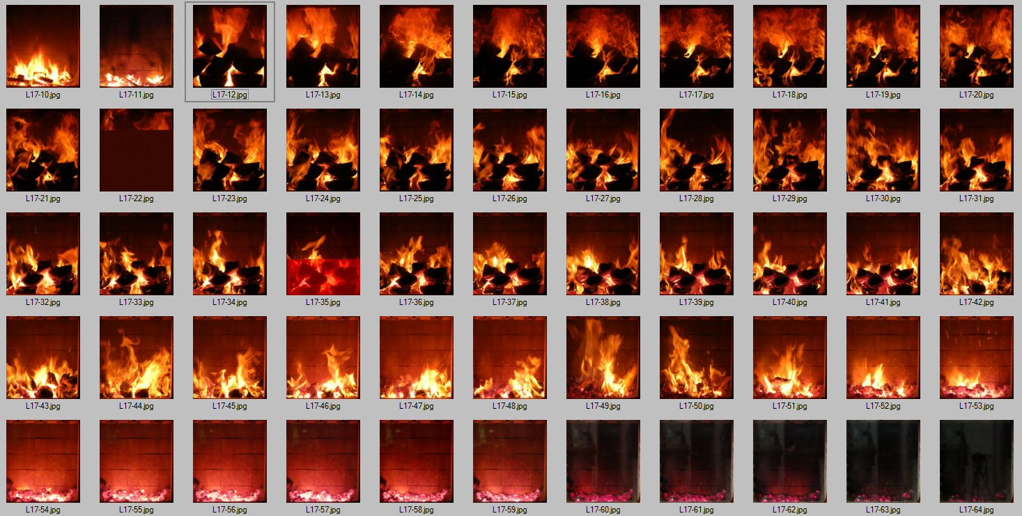 burn sequence