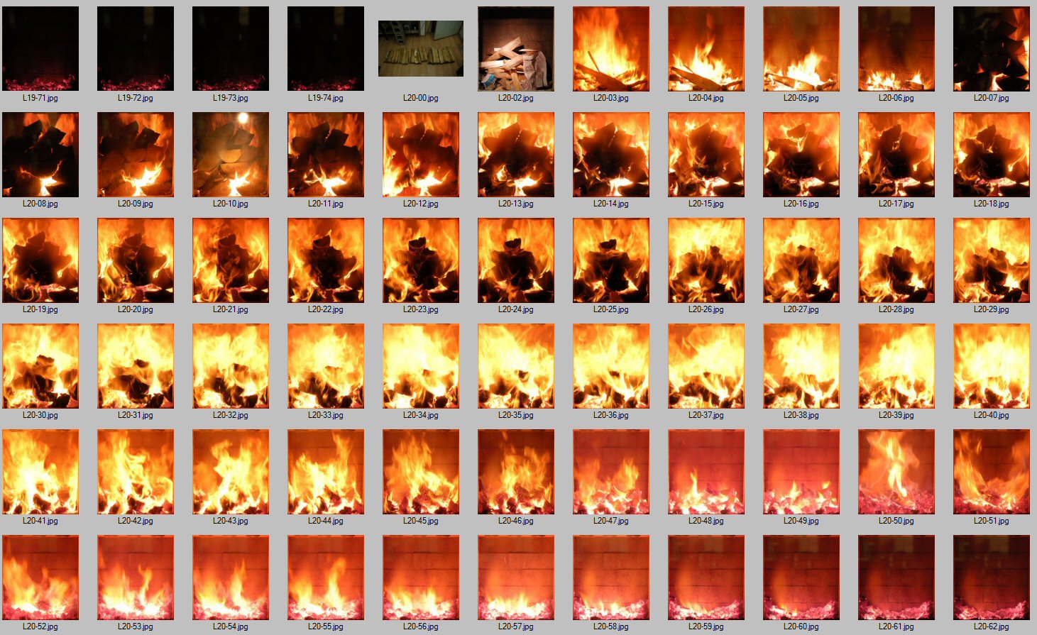 burn sequence